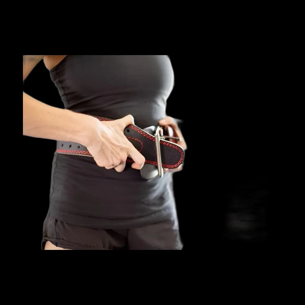 Dark Iron Fitness Genuine Leather Belt