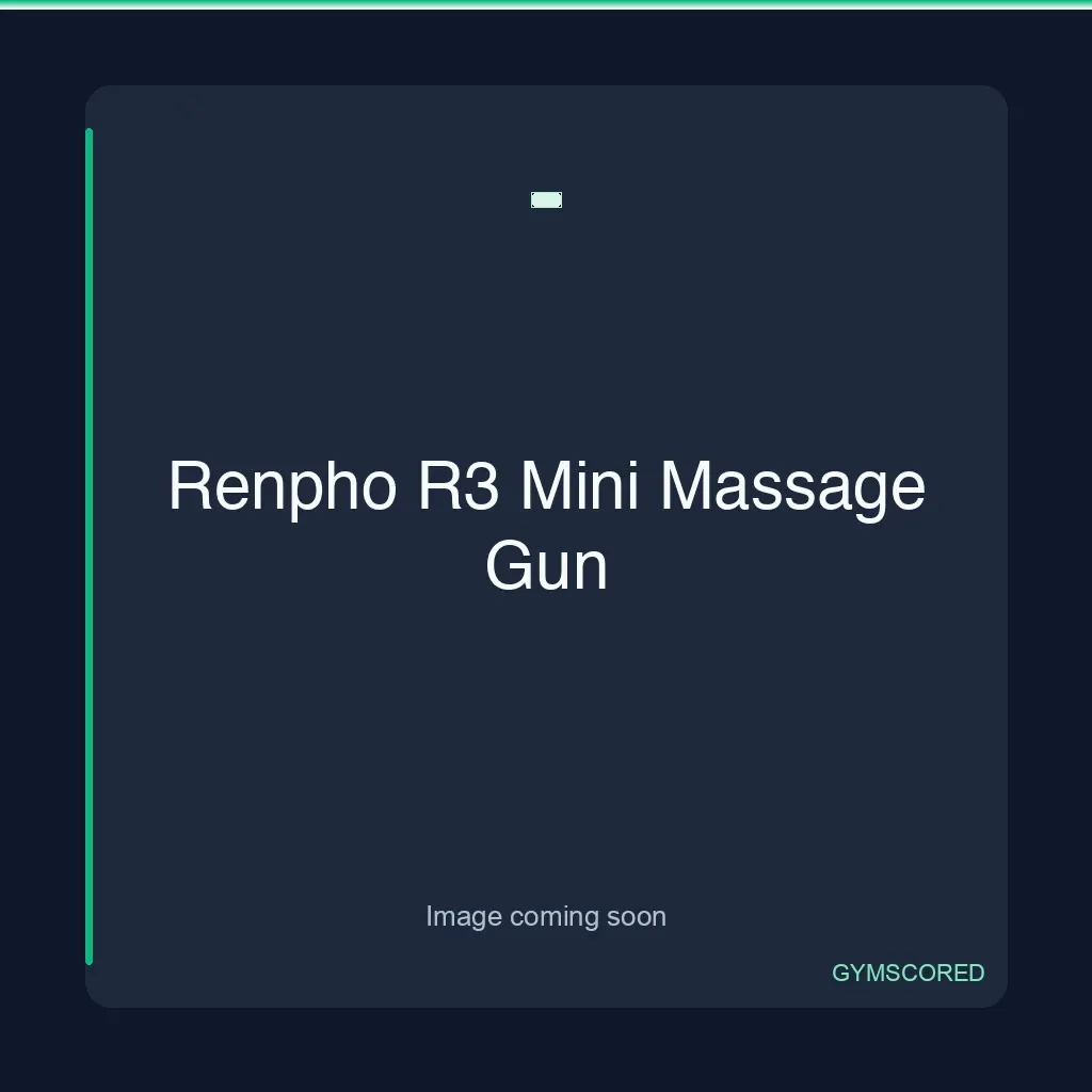 Renpho Renpho R3 Mini Massage Gun product photo