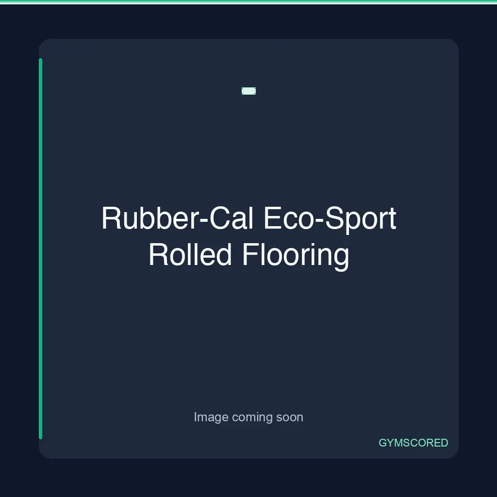 Rubber-Cal Eco-Sport Rolled Flooring
