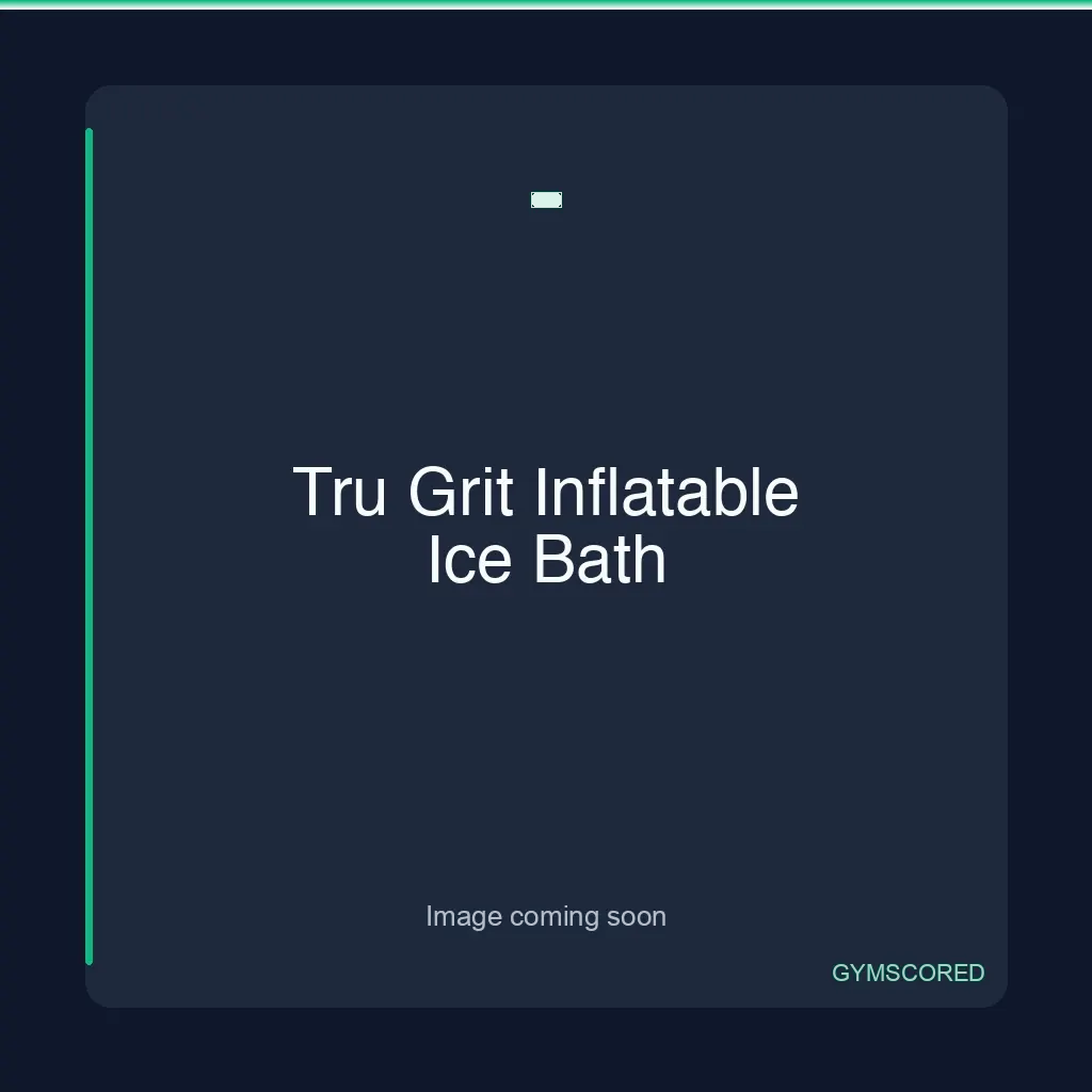 Tru Grit Inflatable Ice Bath