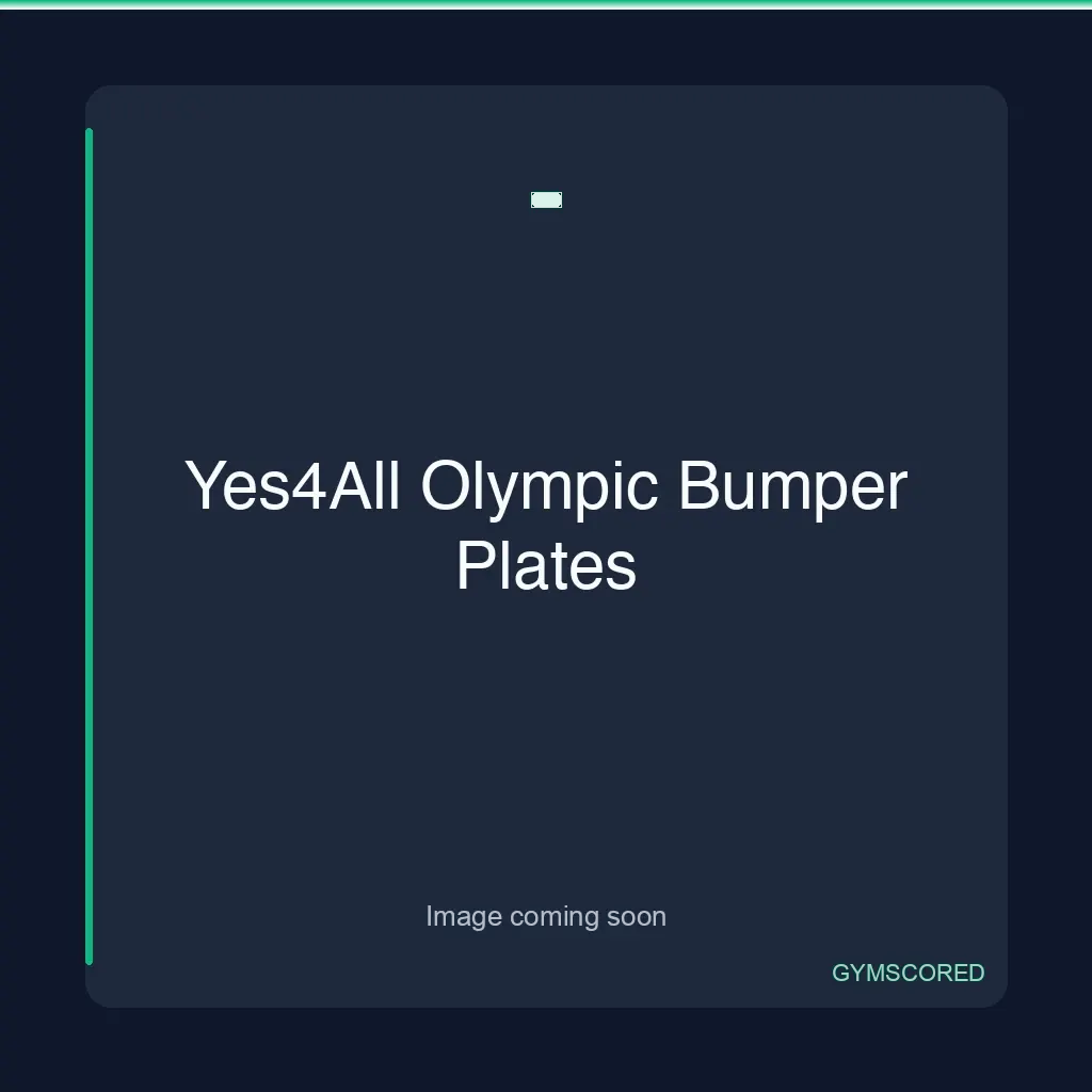 Yes4All Olympic Bumper Plates